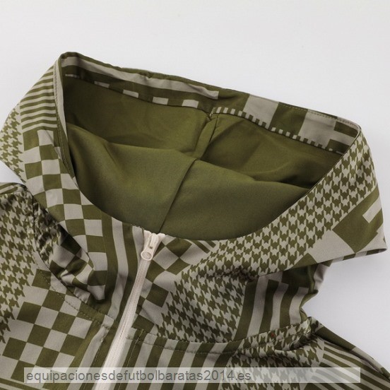 Nuevo Rompevientos AC Milan 23/24 Verde Gris Baratas